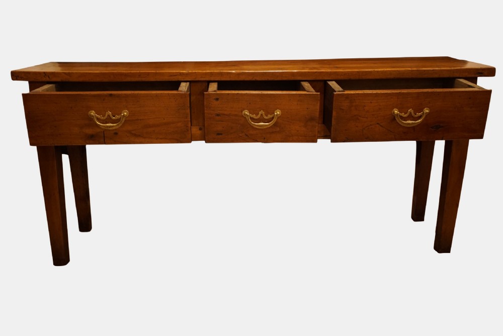 French 3 Drawer Cherrywood Server View II