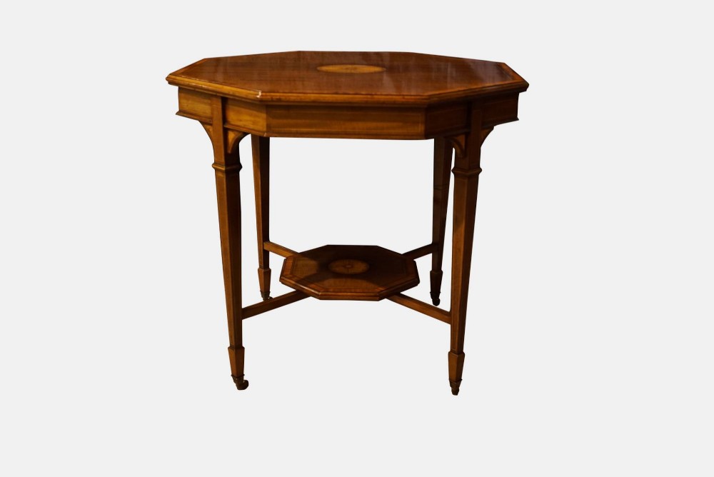 Mahogany Inlaid Centre Table