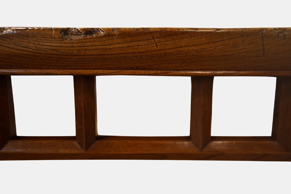 Pair of Elm Chinese Side Chairs View IV