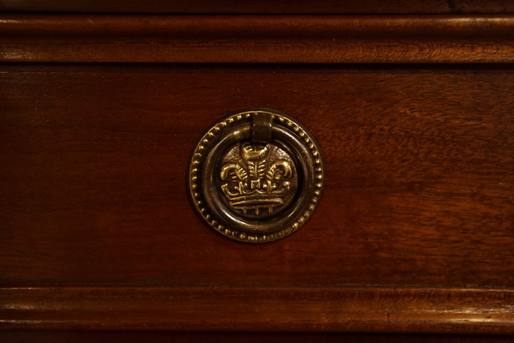 Victorian Mahogany Kneehole Desk View IV