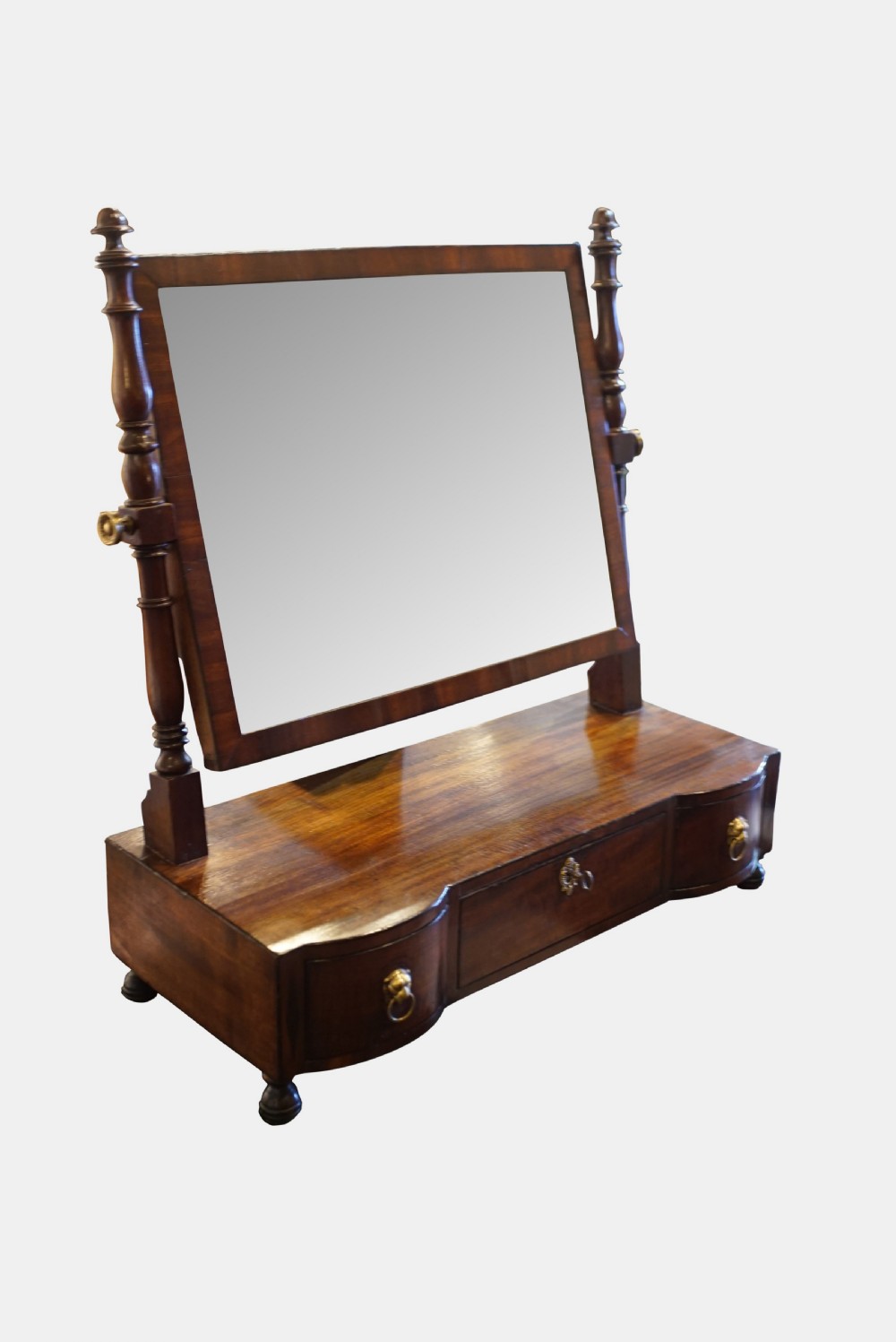 Regency Mahogany Framed Dressing Mirror View II