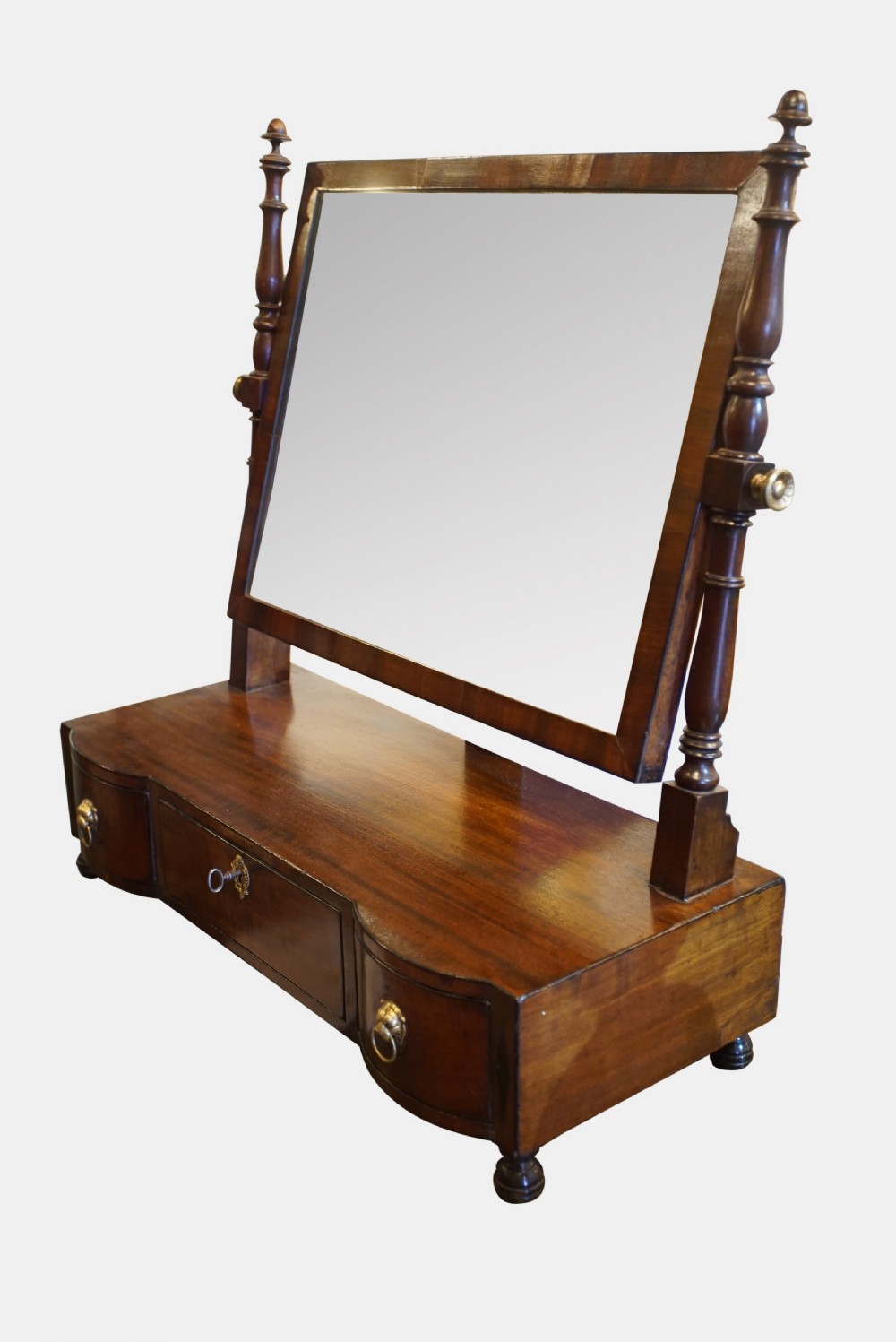 Regency Mahogany Framed Dressing Mirror View IV