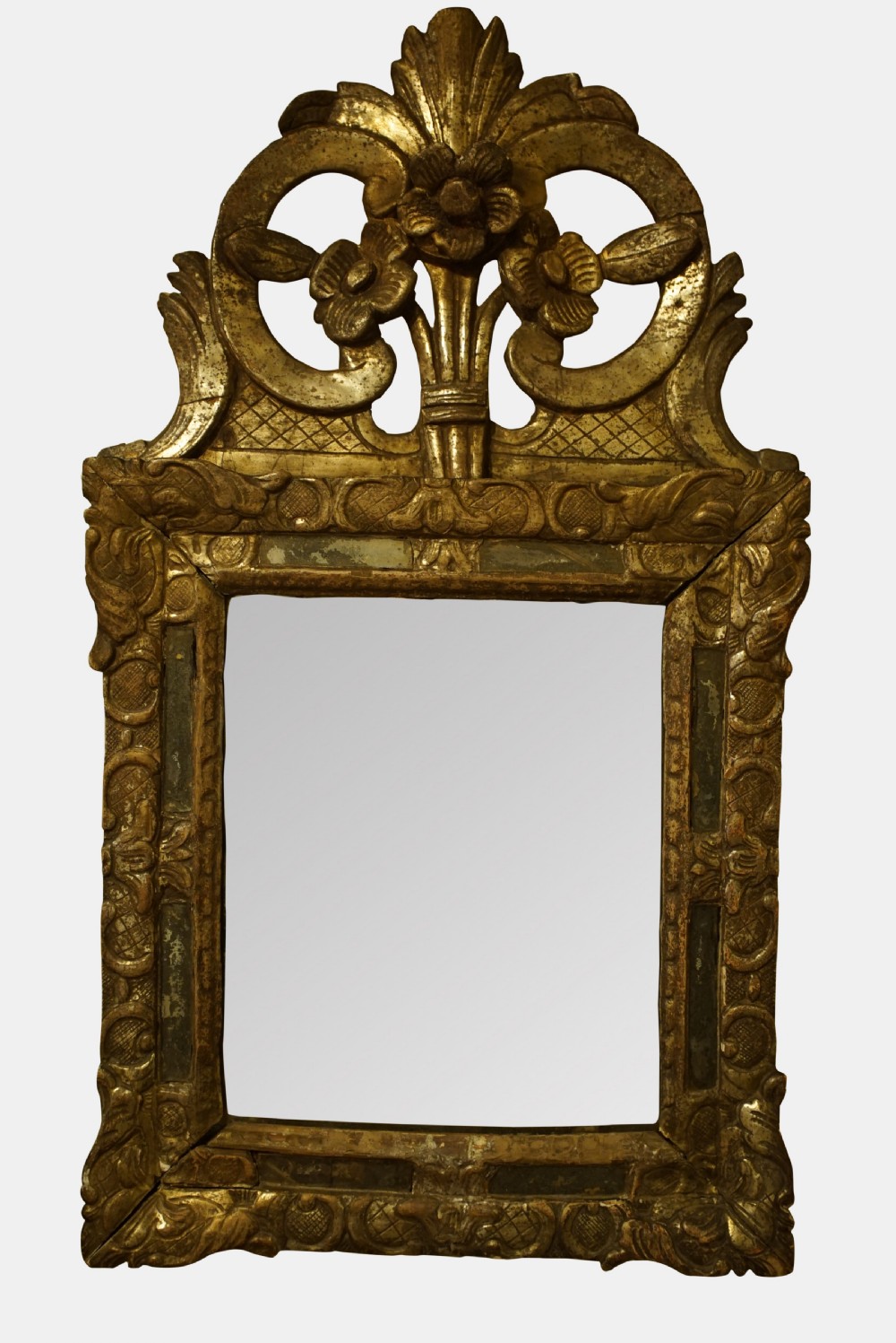 Crested French Mirror C1760