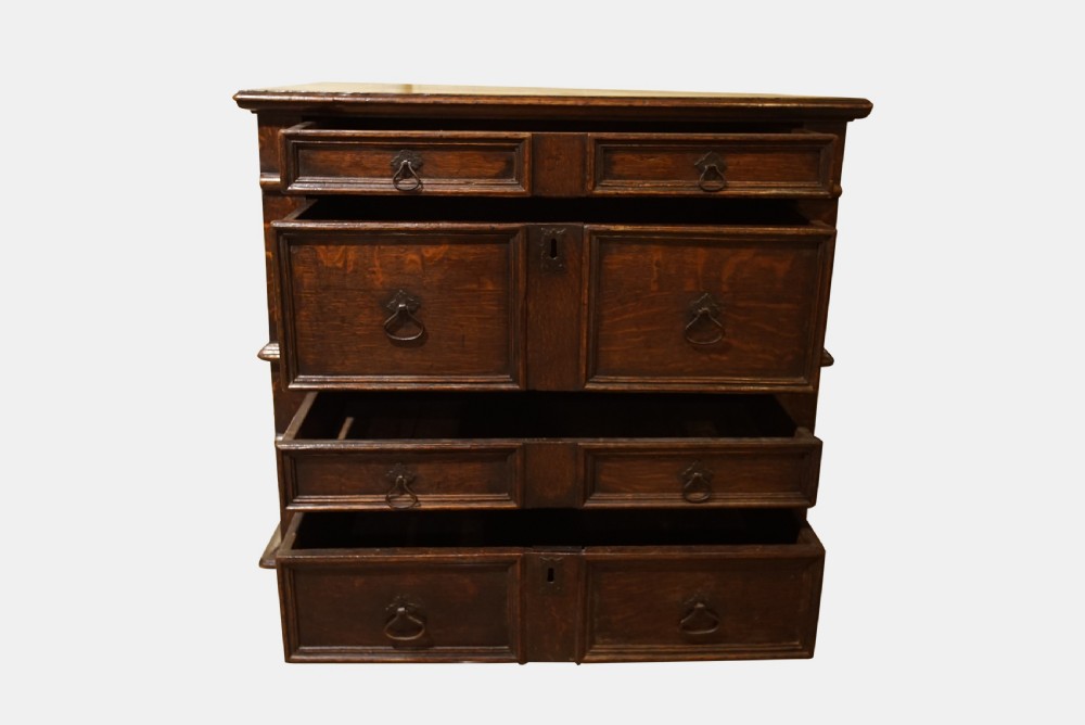 18thC Oak Chest of Drawers View II