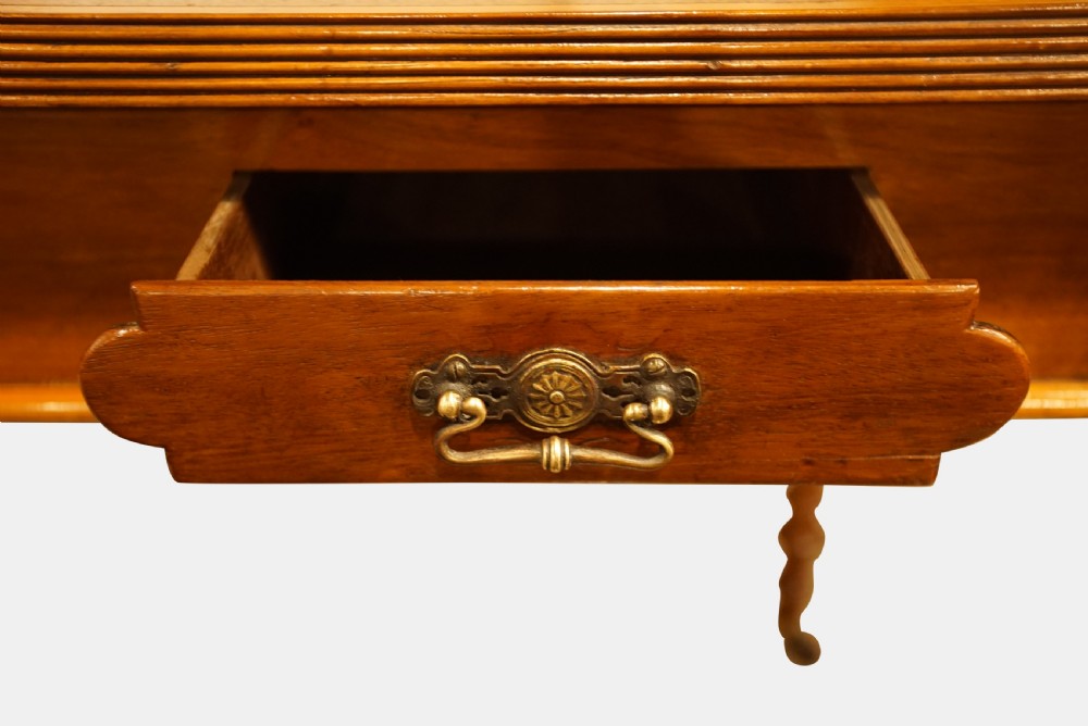French Oak Games Table C1900 View VI