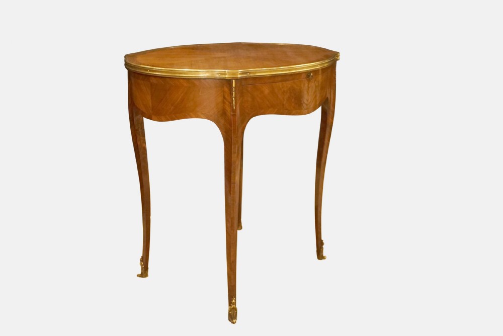 19thC French Kingwood Table View II