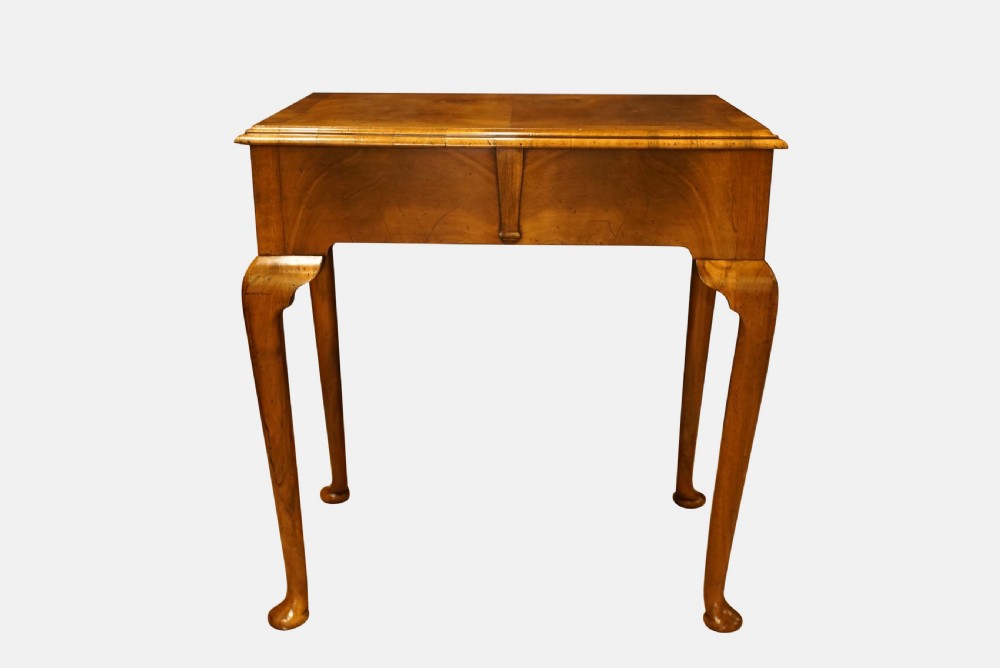 19thC Walnut Side Table
