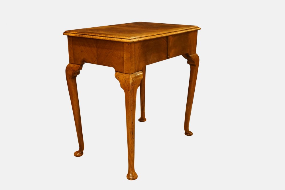 19thC Walnut Side Table View II