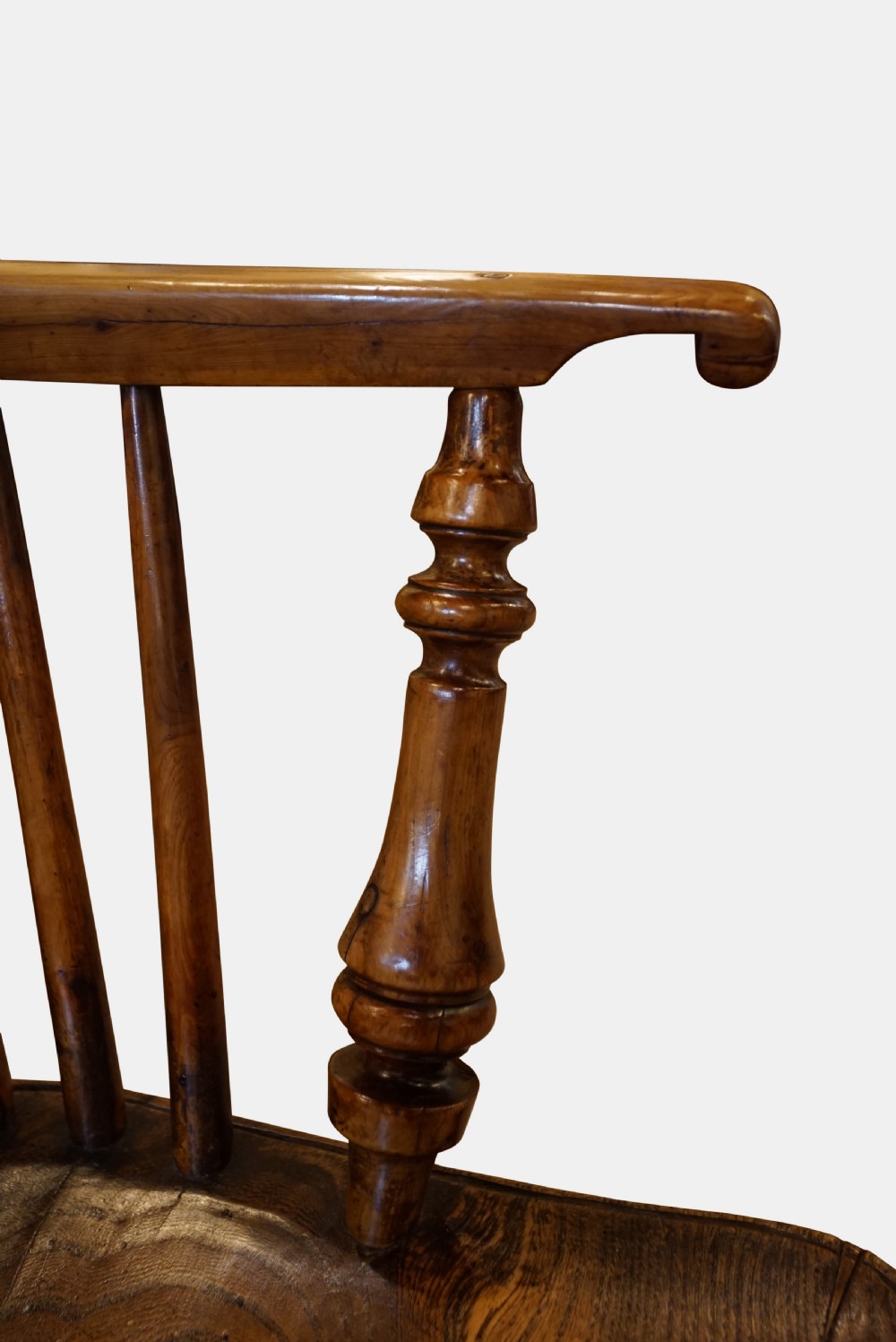 18thC Yew Wood Windsor Chair View IV