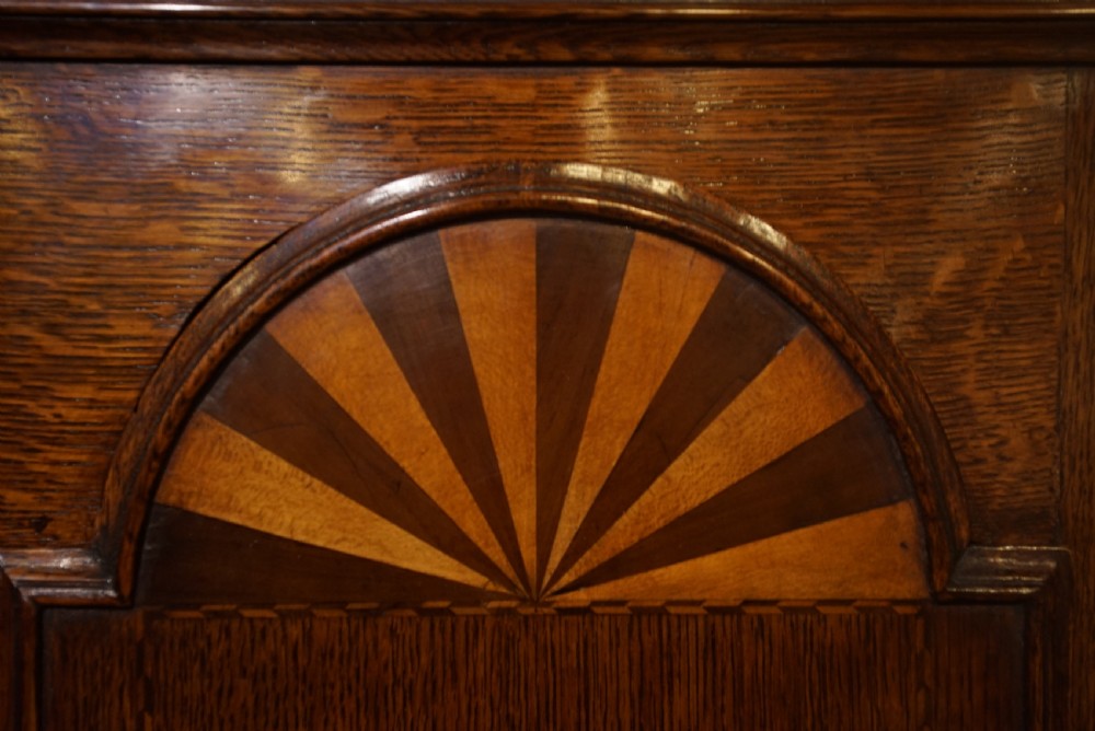 8 Day Oak Longcase Clock View III