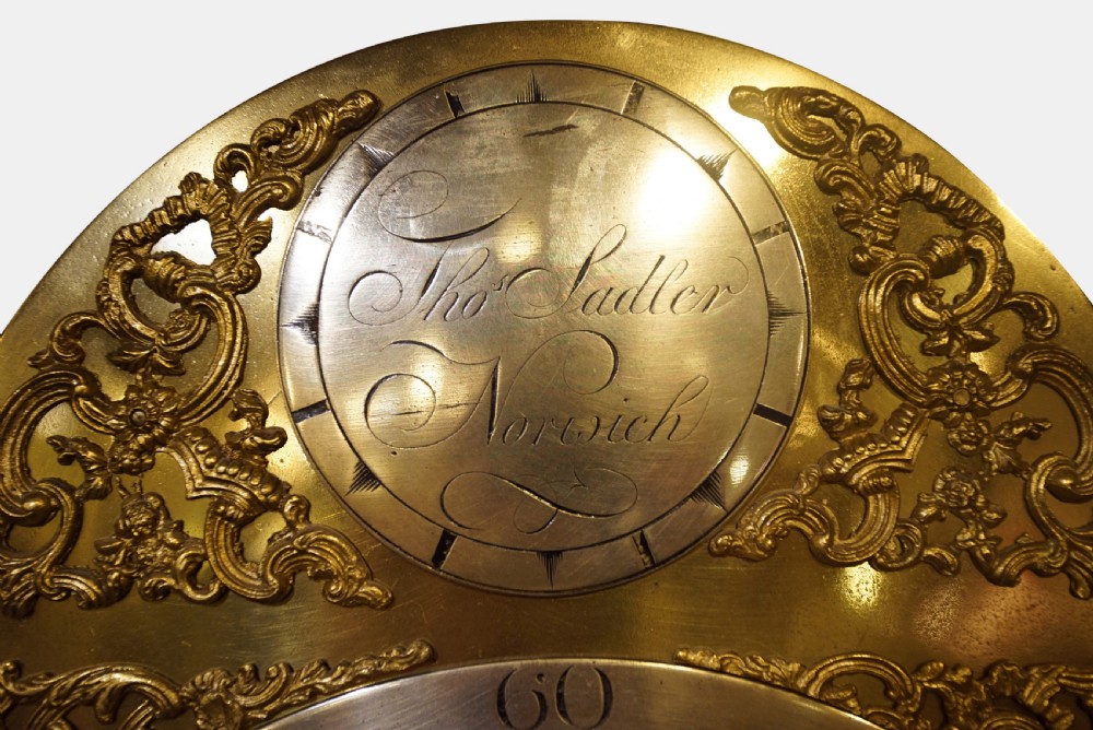 8 Day Oak Longcase Clock View V