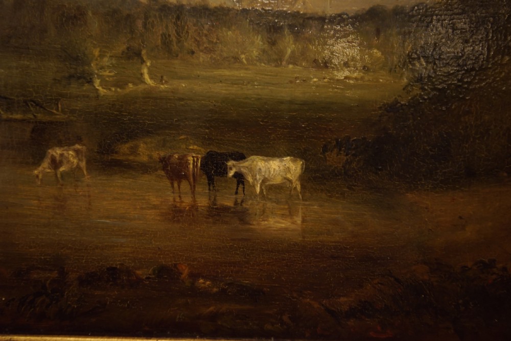 Salisbury Cathedral - Oil on Panel View II