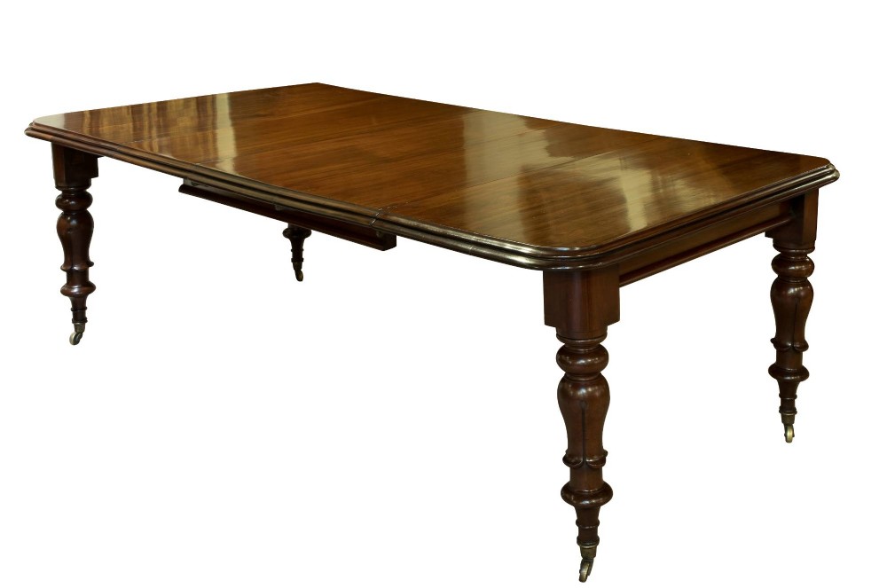 Victorian 3 Leaf Dining Table