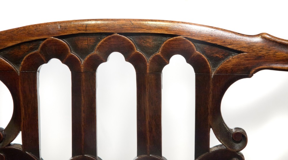 Geo II Pair of Mahogany Side Chairs View V