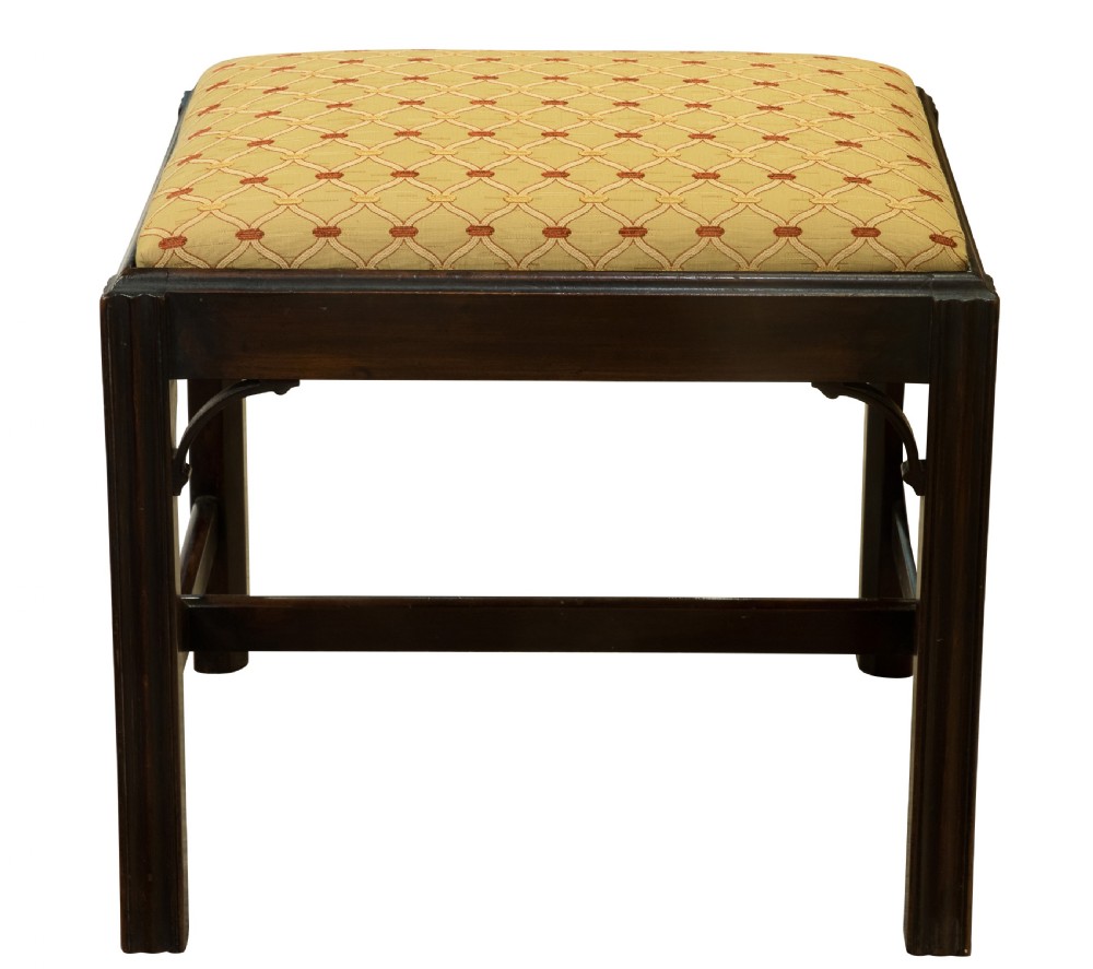 Chippendale Style Stool C1870 View II