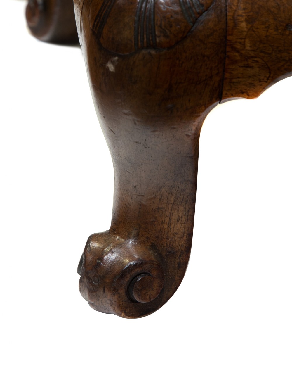 Walnut Footstool C1870 View V