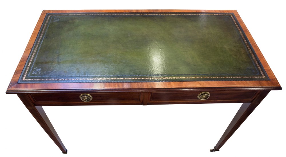 Edwardian Inlaid Writing Table View IV