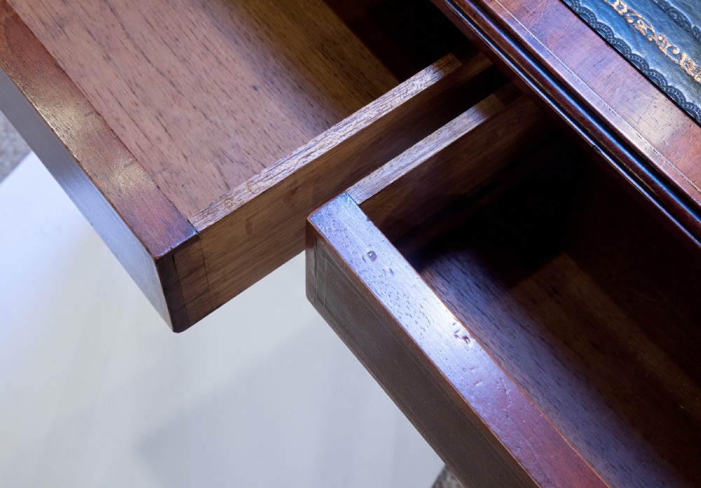 Edwardian Inlaid Writing Table View V