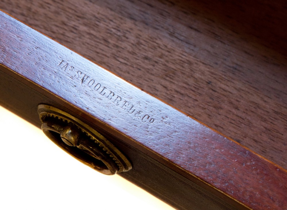 Edwardian Inlaid Writing Table View VI