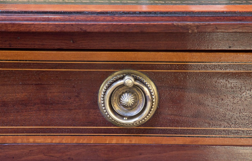 Edwardian Inlaid Writing Table View IX