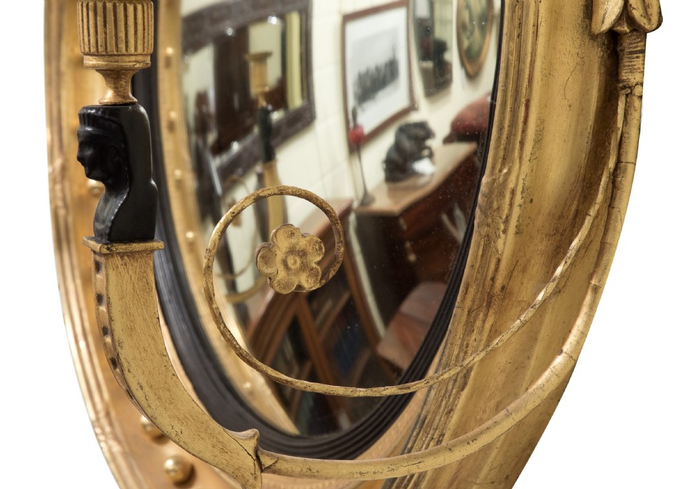 Large Giltwood Mirror by Thomas Fentham View VIII