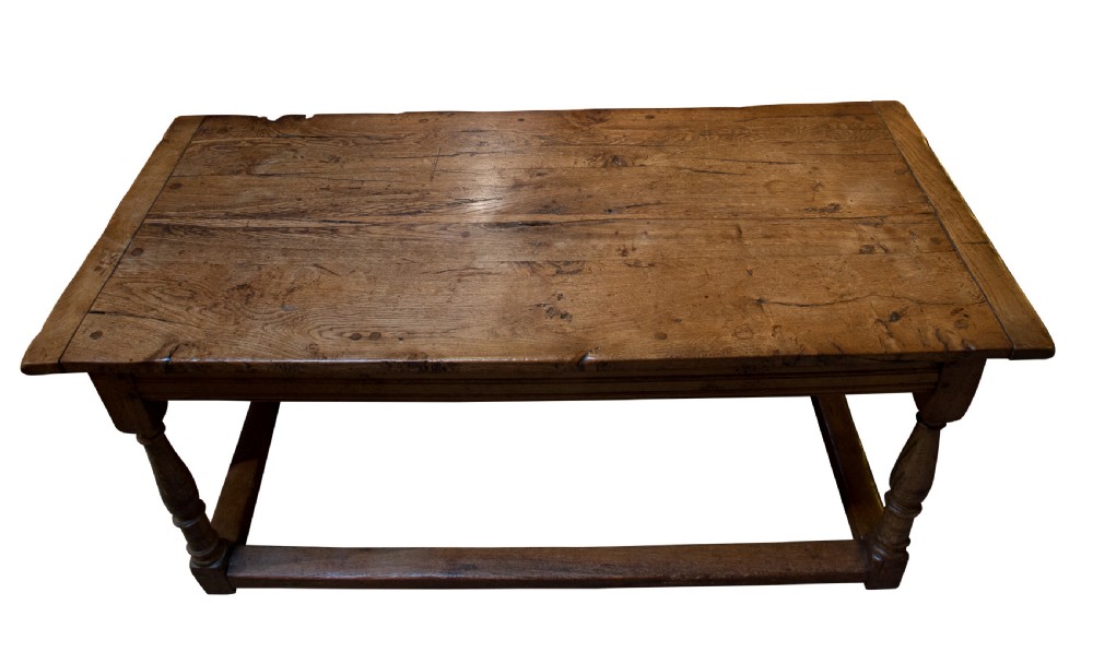 Oak Refrectory Table C1700 View II