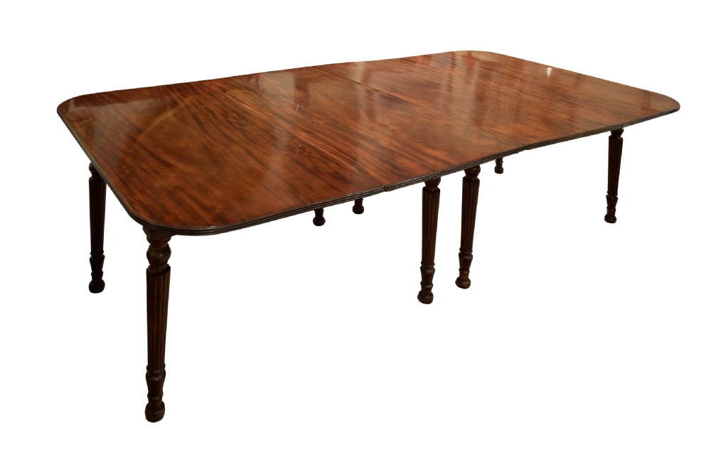  George IV Mahogany Dining Table
