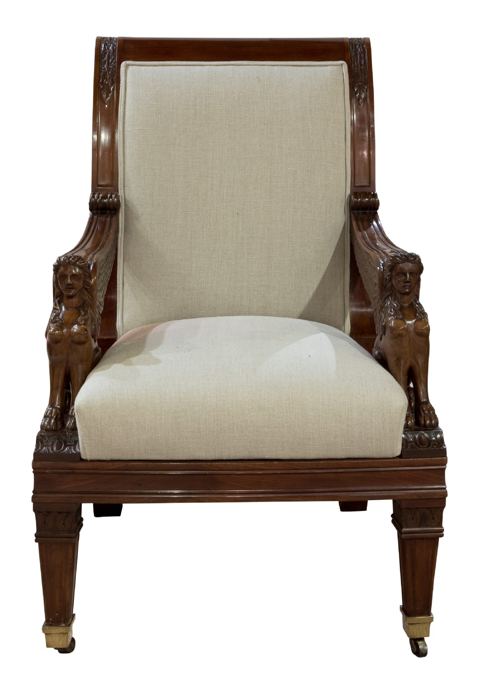 A Pair of 19thC Library Chairs View II