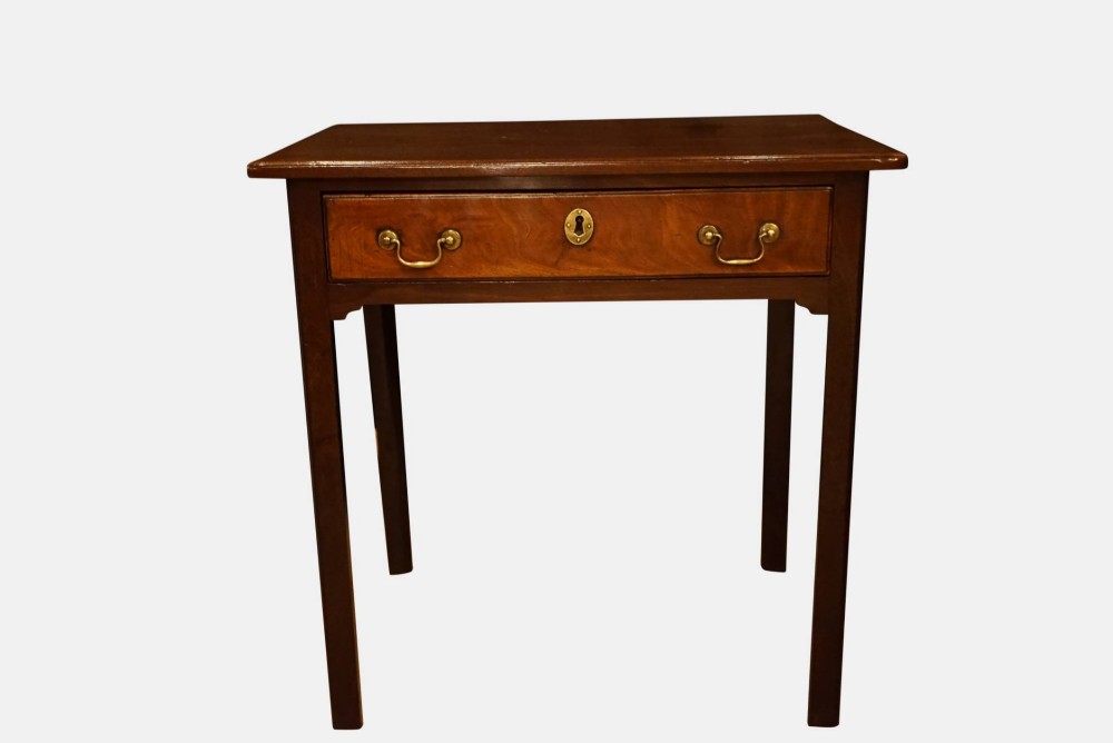 George III Mahogany Side Table
