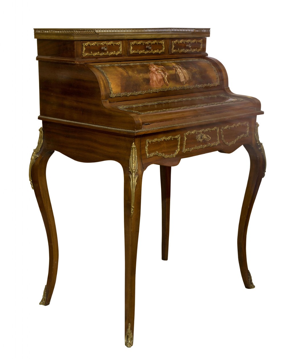 Louis XVI style Vernis-Martin bonheur de jour