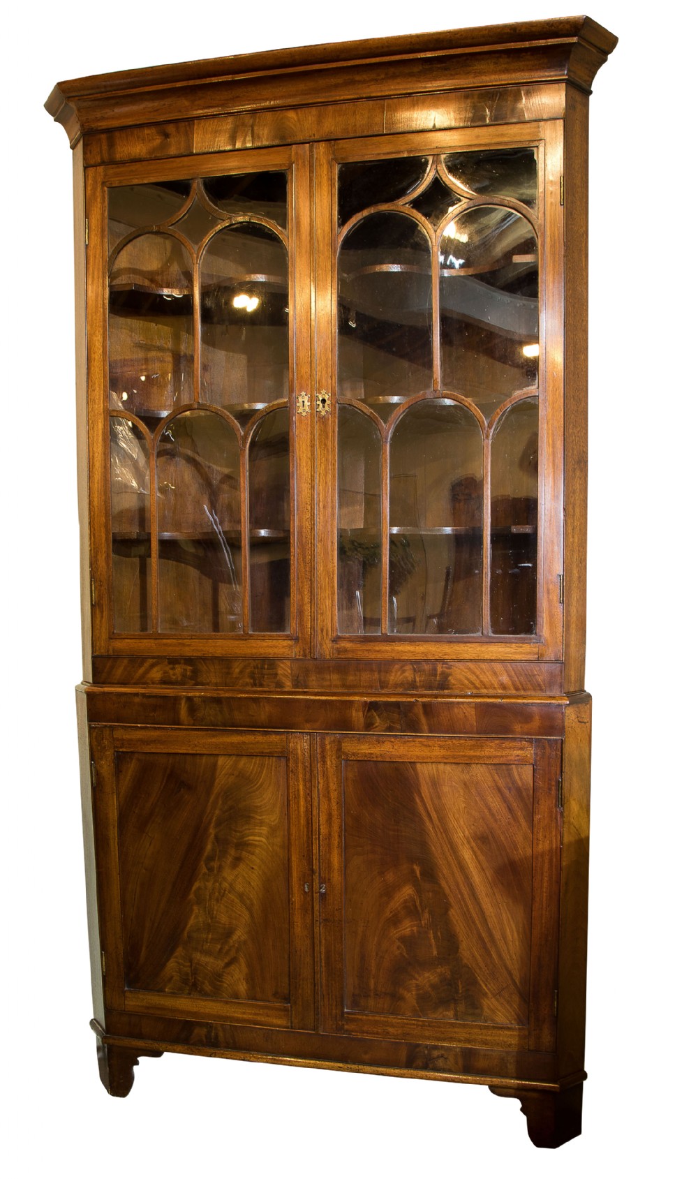 Geo III full height corner cabinet
