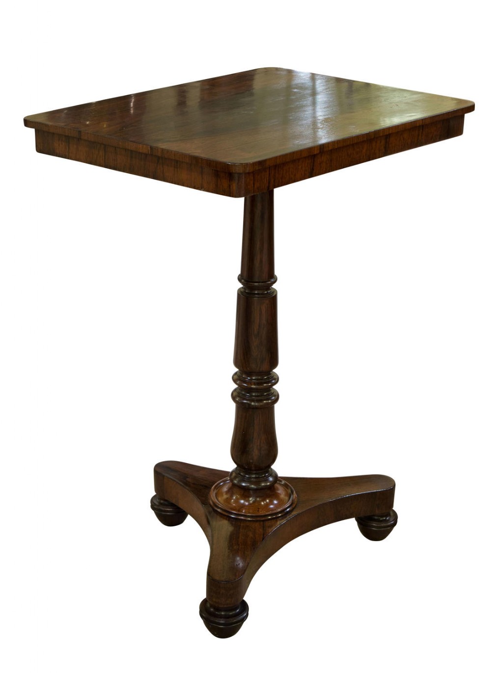 Regency Rosewood Oblong Lamp Table
