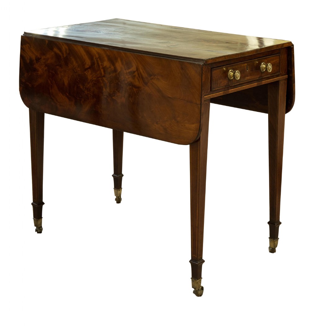 George III mahogany pembroke table