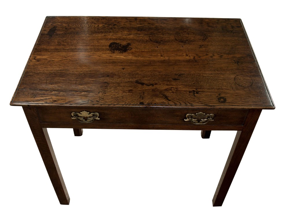 George II oak table