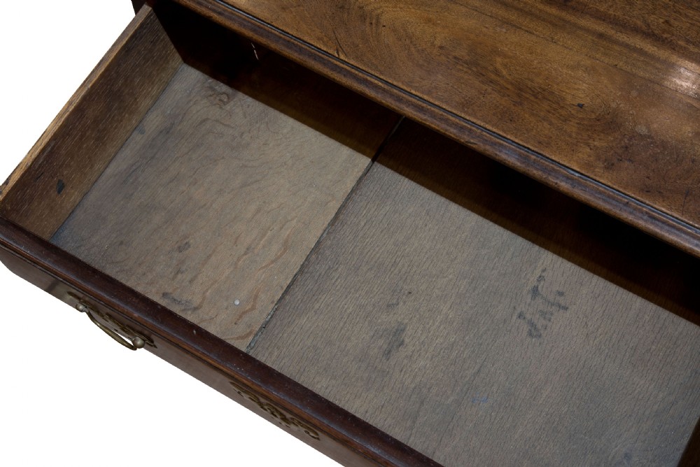 George II cuban mahogany single drawer side table View VI