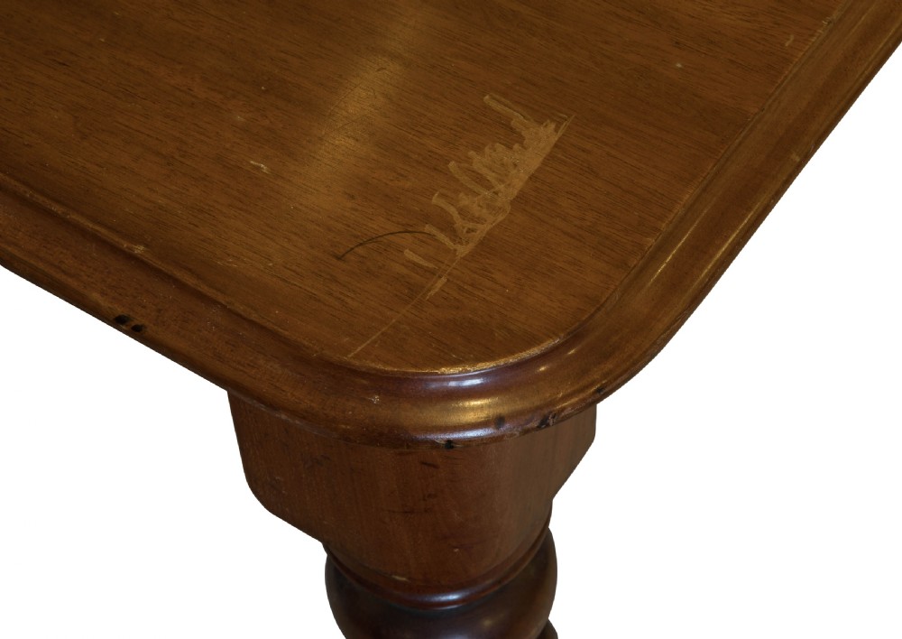 William IV mahogany extending dining table c1830 View VI