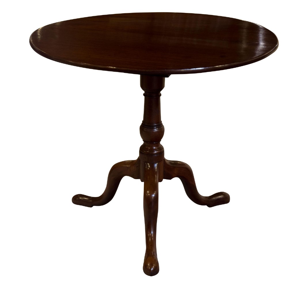 Georgian mahogany tripod table c1780