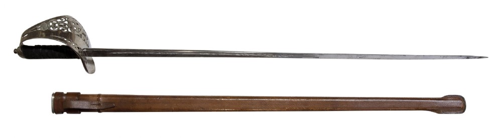 George V infantry officers sword View II