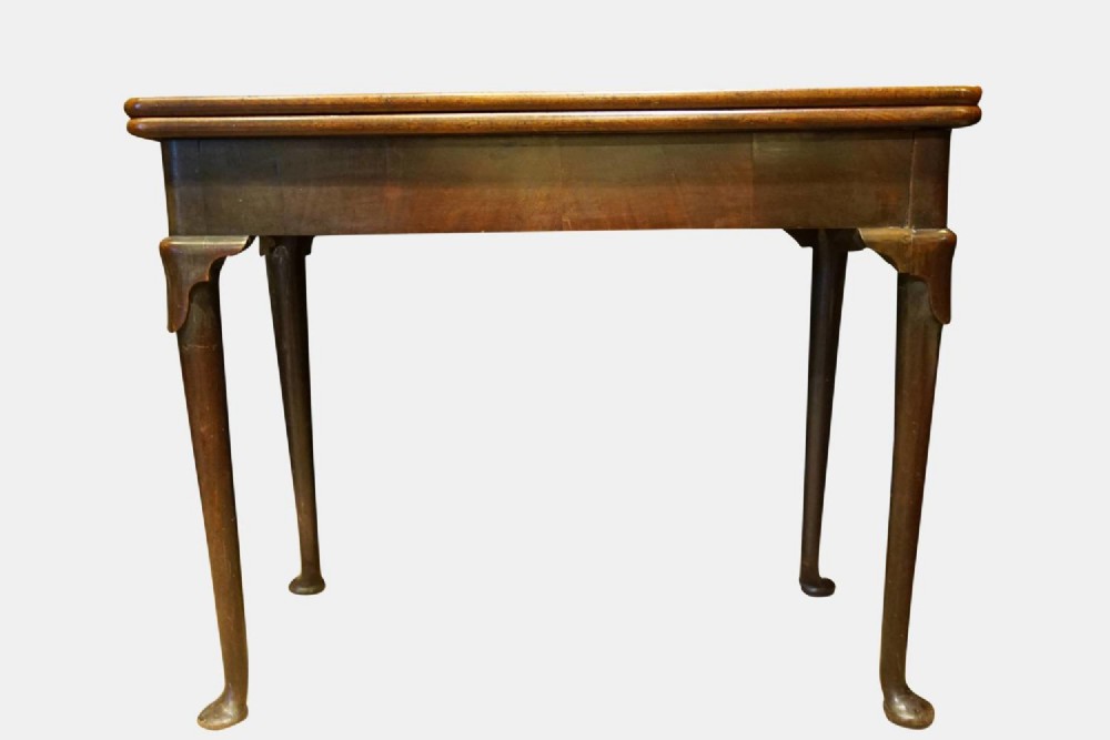 A George II Cuban Mahogany Tea Table