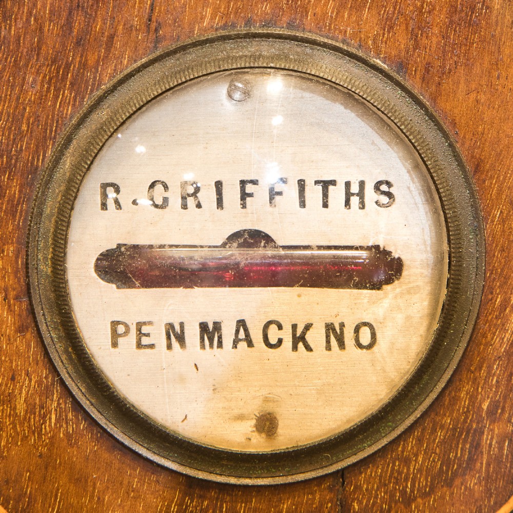 19thC mahogany barometer View VII