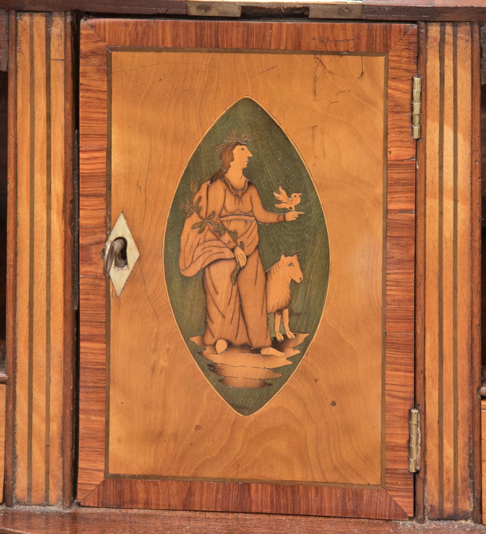 George III mahogany bureau View X