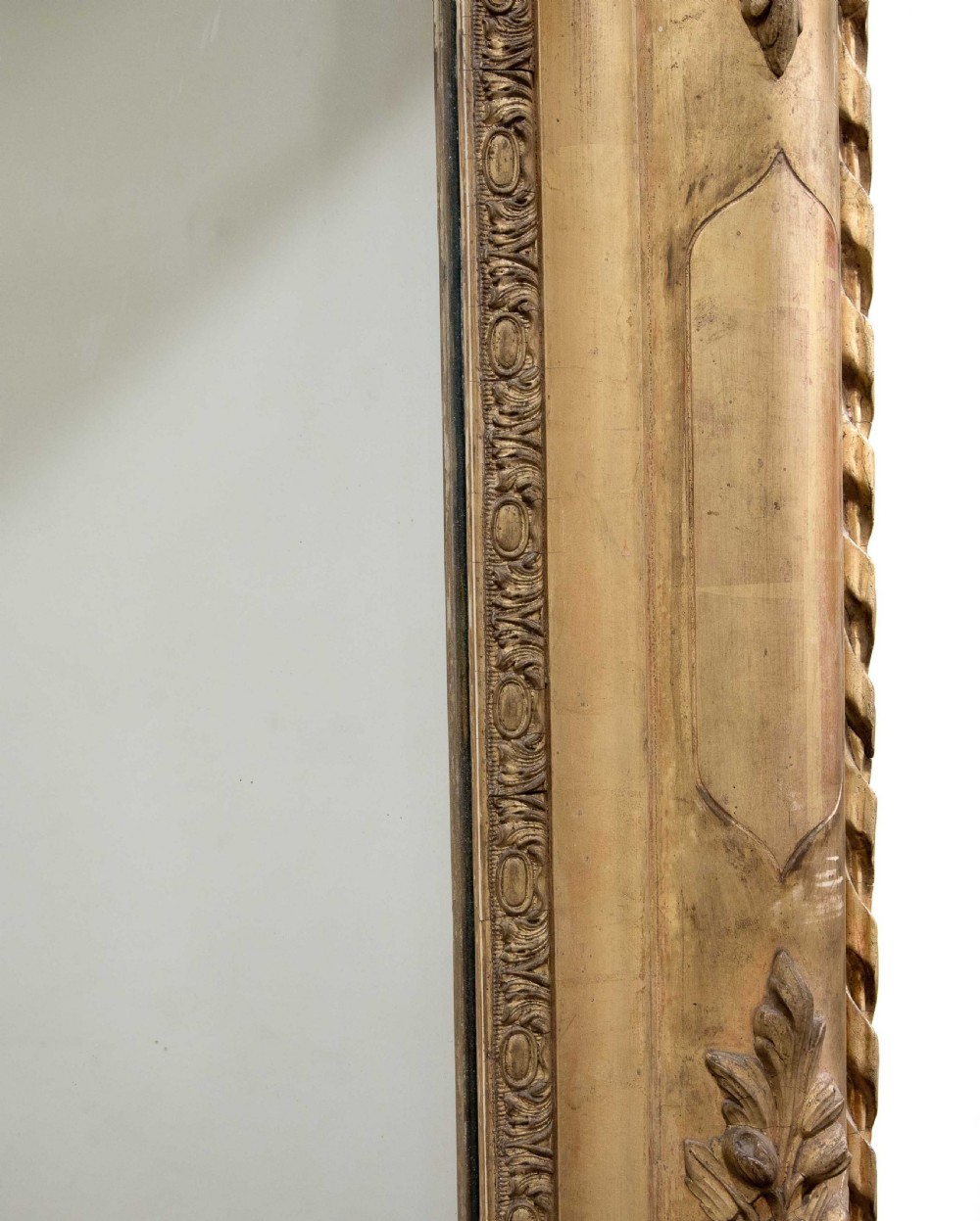 Decorative large gilt mirror c1820-35 View III