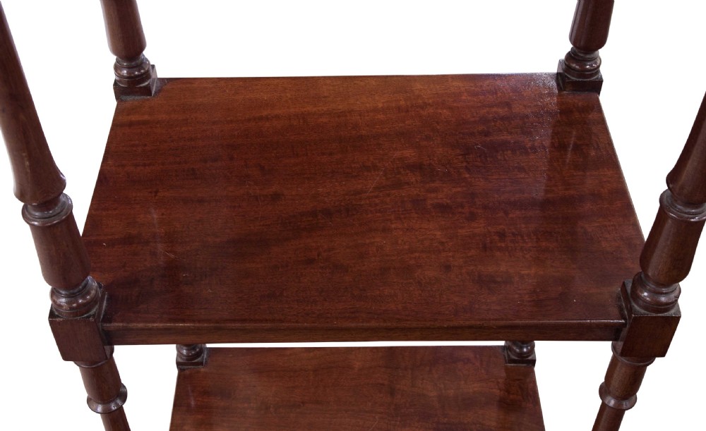 Mahogany whatnot c1820-25 View IV