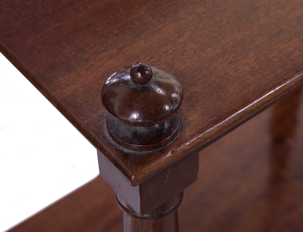 Mahogany whatnot c1820-25 View V