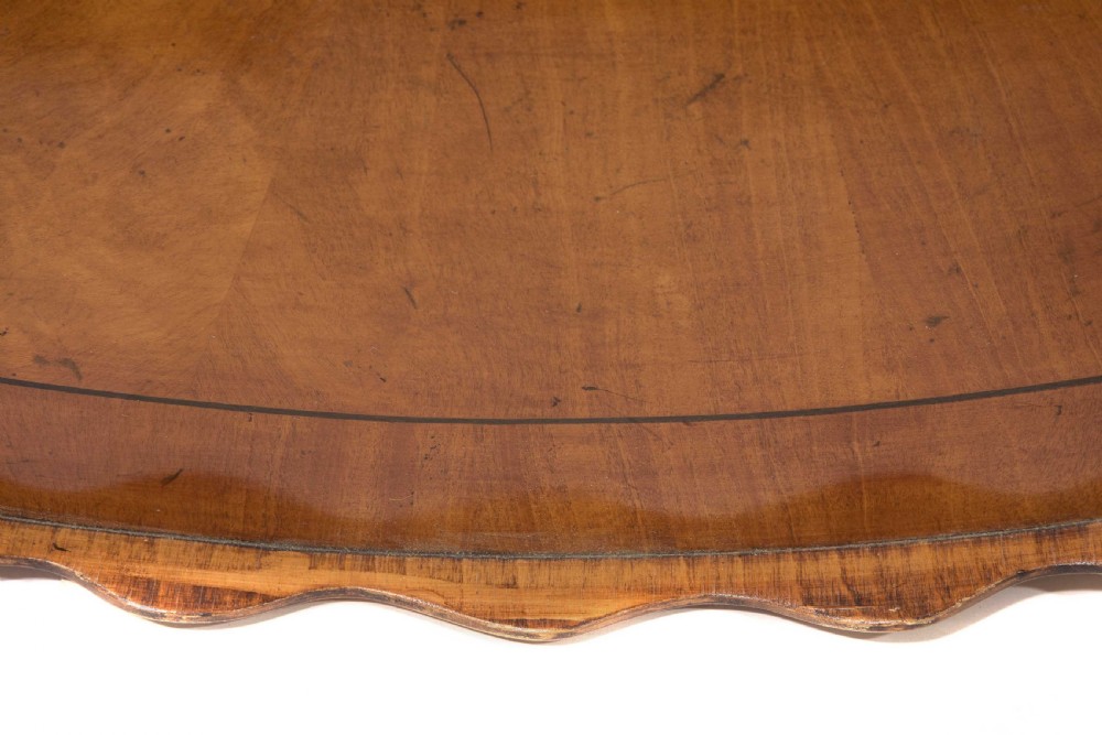 Georgian style satinwood tray View IV