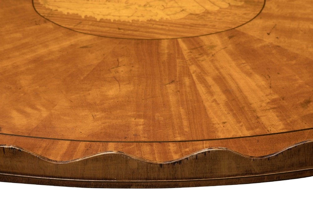 Georgian style satinwood tray View V