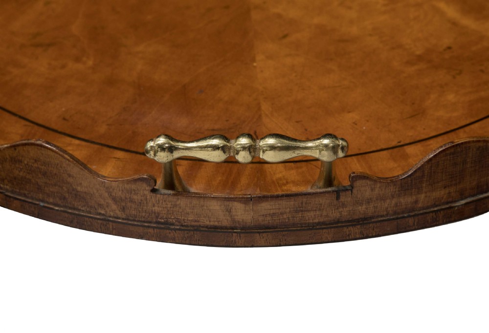 Georgian style satinwood tray View VII