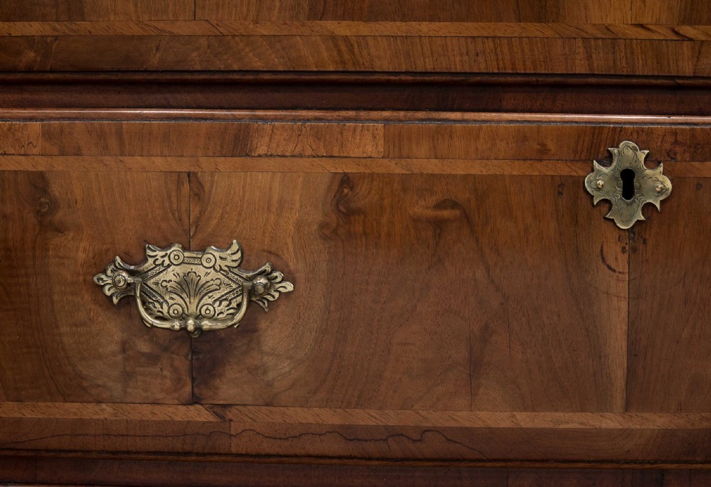 Early walnut chest on chest View V