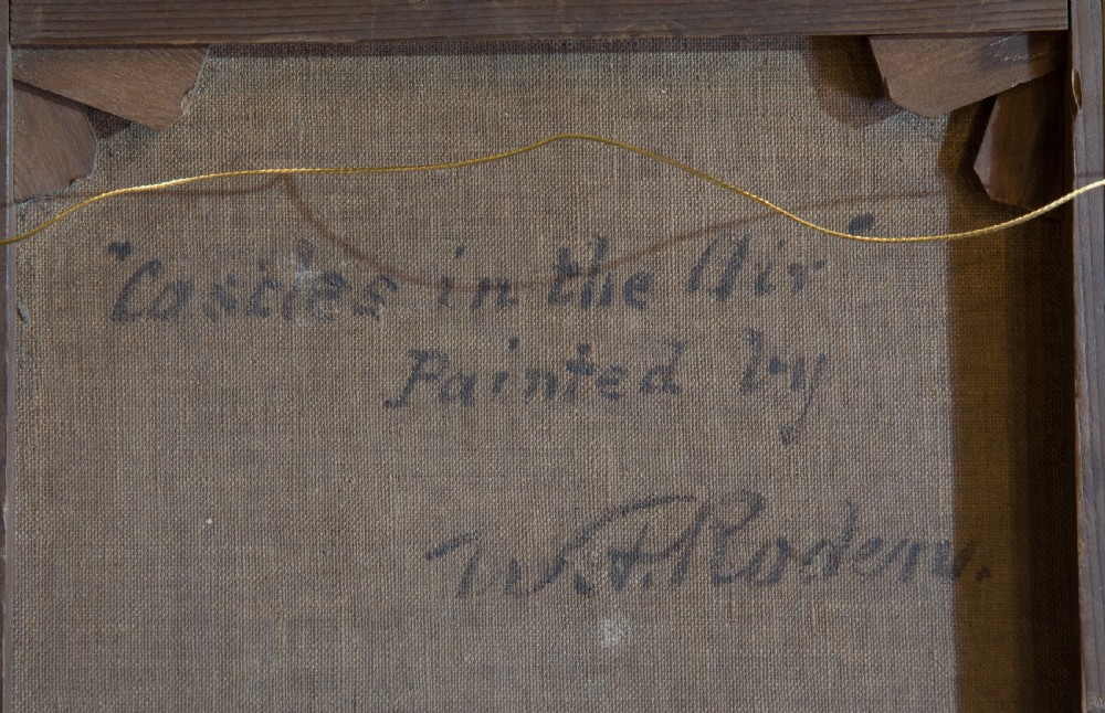 19thC 'Castles in the Air' oil on canvas by William Thomas Roden, RBSA View V