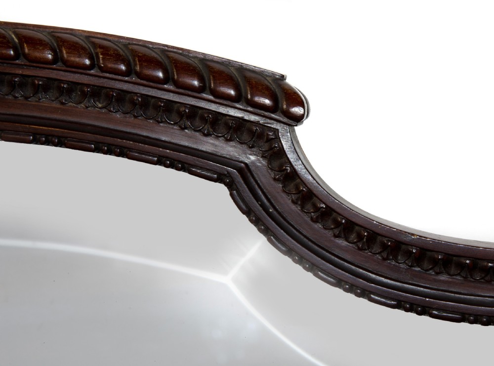 Late 19thC Mahogany panelled screen View V